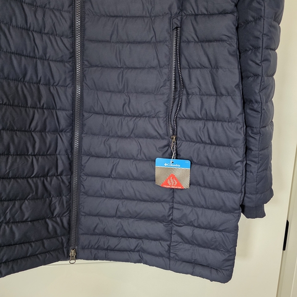 Columbia Women's Navy Hooded Jacket - Picture 4 of 7